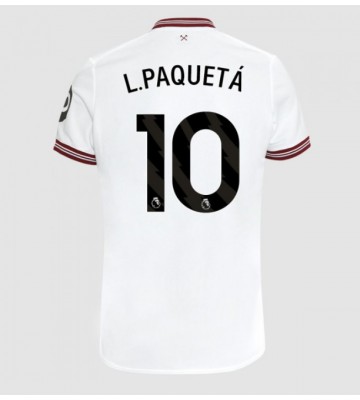West Ham United Lucas Paqueta #10 Replika Udebanetrøje 2023-24 Kortærmet